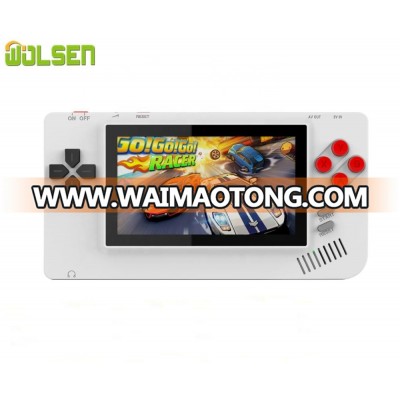 WOLSEN 8 Bit Big Pocket Retro Boy Handheld game station 4.3'' Screen Retro classic TV game console Built in 250 games